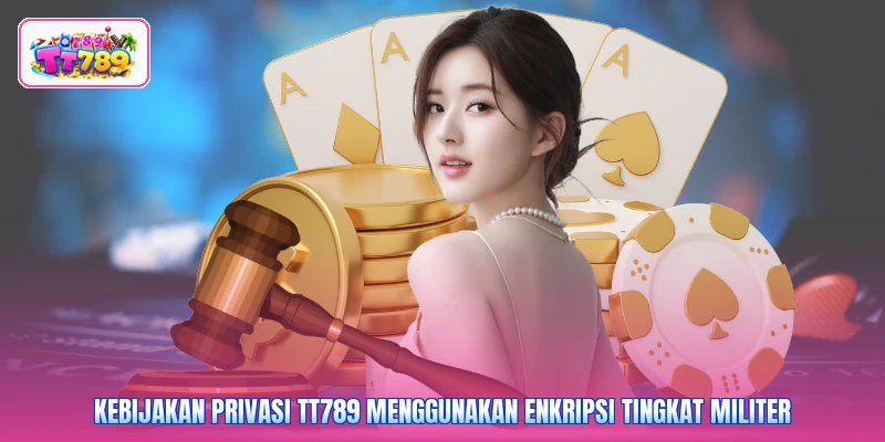 Kebijakan privasi TT789 menggunakan enkripsi tingkat militer