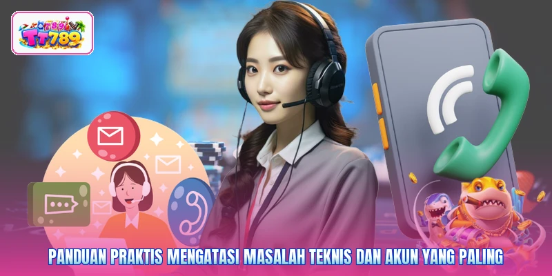 Panduan praktis mengatasi masalah teknis dan akun yang paling