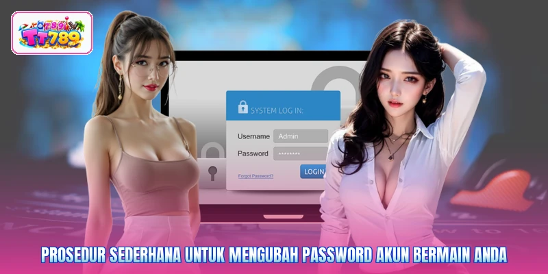 Prosedur sederhana untuk mengubah password akun bermain Anda