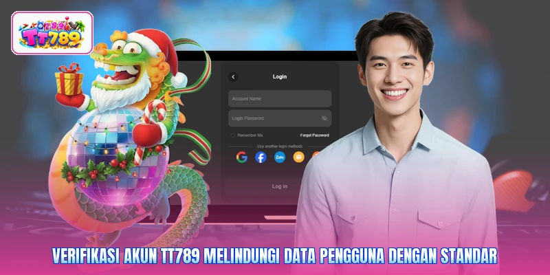 Verifikasi akun TT789 melindungi data pengguna dengan standar